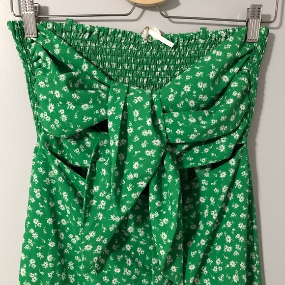 2/$35 — FASHION NOVA Tie Front Ruffle Hem Floral Dress - Picture 6 of 8